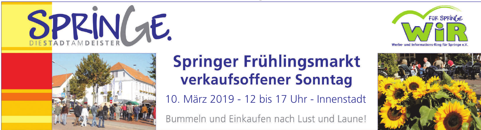 Springe die Stadt am Deister Springe die Stadt am Deister