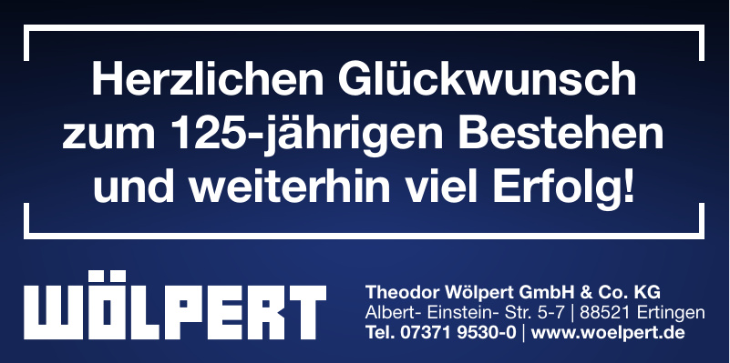 Theodor Wölpert GmbH & Co. KG Theodor Wölpert GmbH & Co. KG