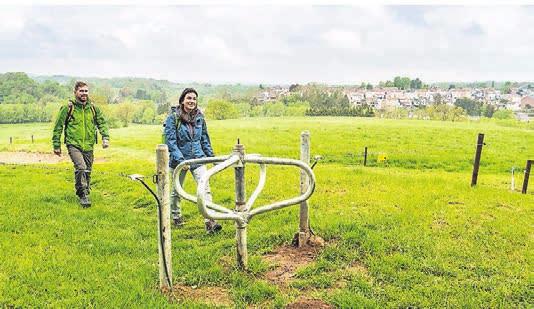 Wiesenwege im Feeling „Querfeldein“, beispielsweise in Kelmis. Foto: ostbelgien.eu/Dominik Ketz Wiesenwege im Feeling „Querfeldein“, beispielsweise in Kelmis. Foto: ostbelgien.eu/Dominik Ketz