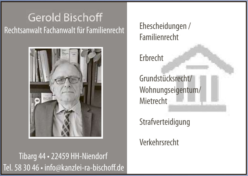 Gerold Bischoff Rechtsanwalt/Fachanwalt