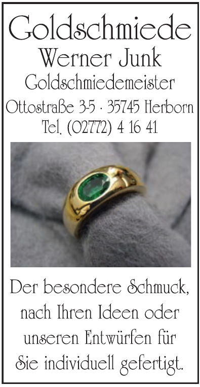 Goldschiede Werner Junk Goldschiede Werner Junk