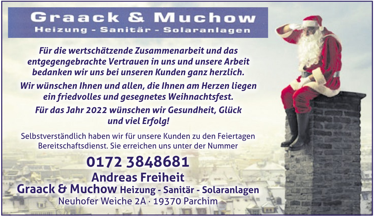 Graack & Muchow Heizung - Sanitär - Solaranlagen