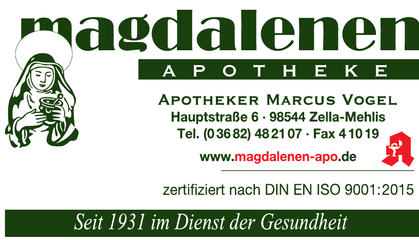 Magdalenen Apotheke Apotheker Marcus Vogel Magdalenen Apotheke Apotheker Marcus Vogel