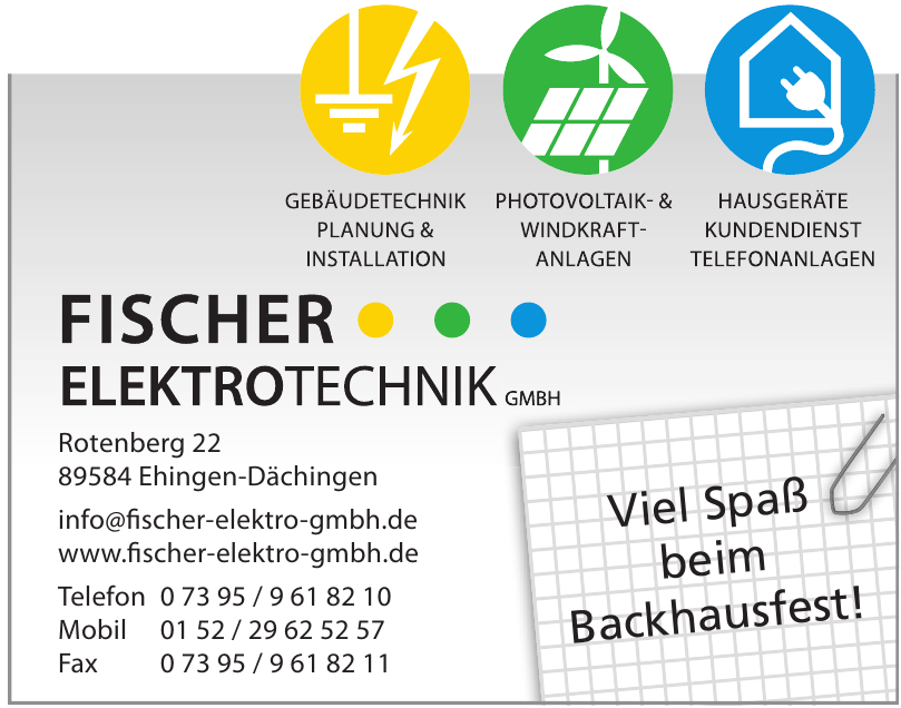 Fischer Elektrotechnik Fischer Elektrotechnik