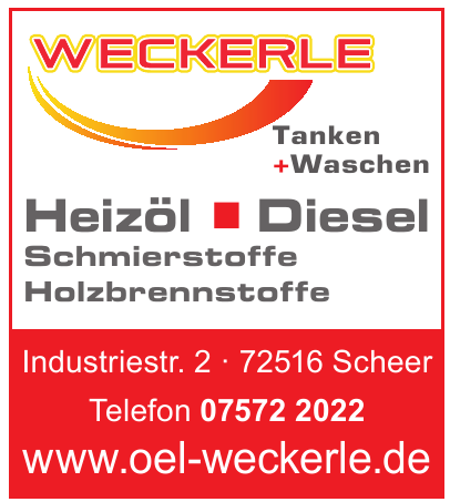 Weckerle Tanken+Waschen Weckerle Tanken+Waschen