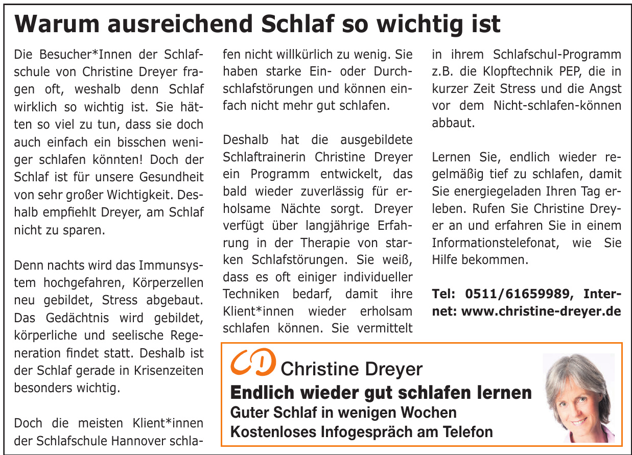 Christine Dreyer Heilpraktikerin für Psychotherapie Christine Dreyer Heilpraktikerin für Psychotherapie