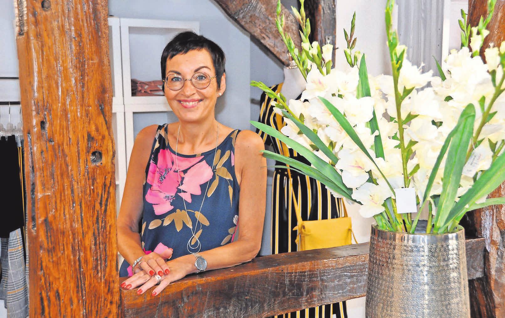 Iris Heitmüller freut sich über die gelungene Renovierung. Iris Heitmüller freut sich über die gelungene Renovierung.