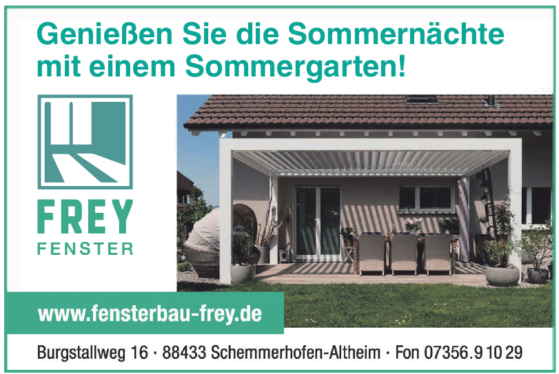Fenster Türen Sommergärten Frey Fenster Türen Sommergärten Frey