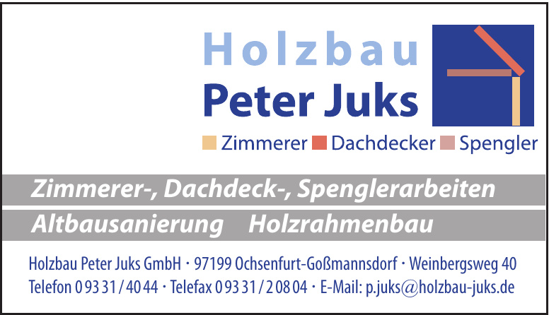 Holzbau Peter Juks GmbH
