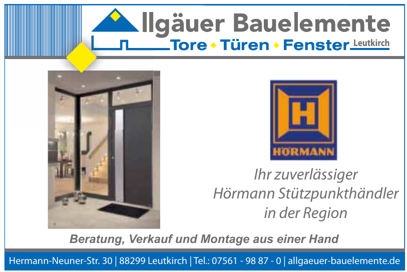 Allgäuer Bauelemente GmbH Allgäuer Bauelemente GmbH
