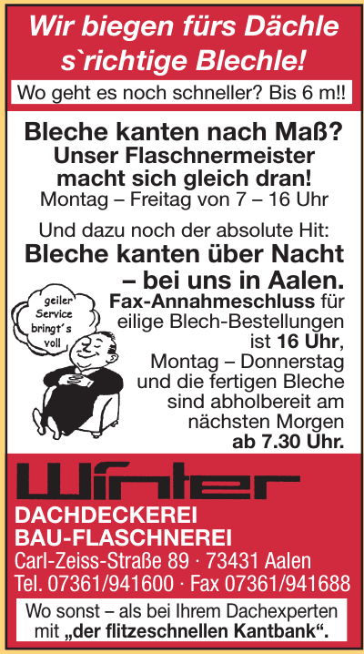 Winter Dachdeckerei & Bau-Flaschnerei Winter Dachdeckerei & Bau-Flaschnerei