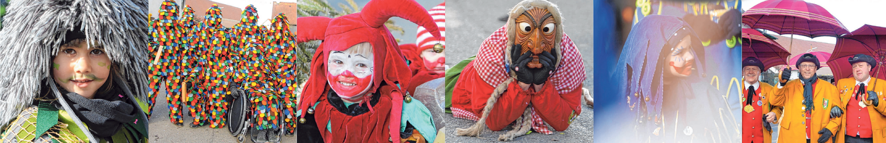 Die Mengener Zunft hat zehn verschiedene Häser. Bei den Fotos haben sich ein kleiner Wassermann aus Blochingen und ein Narrensamen aus Ennetach zu den Narren aus Mengen gesellt. FOTOS: NICOLE FRICK Die Mengener Zunft hat zehn verschiedene Häser. Bei den Fotos haben sich ein kleiner Wassermann aus Blochingen und ein Narrensamen aus Ennetach zu den Narren aus Mengen gesellt. FOTOS: NICOLE FRICK
