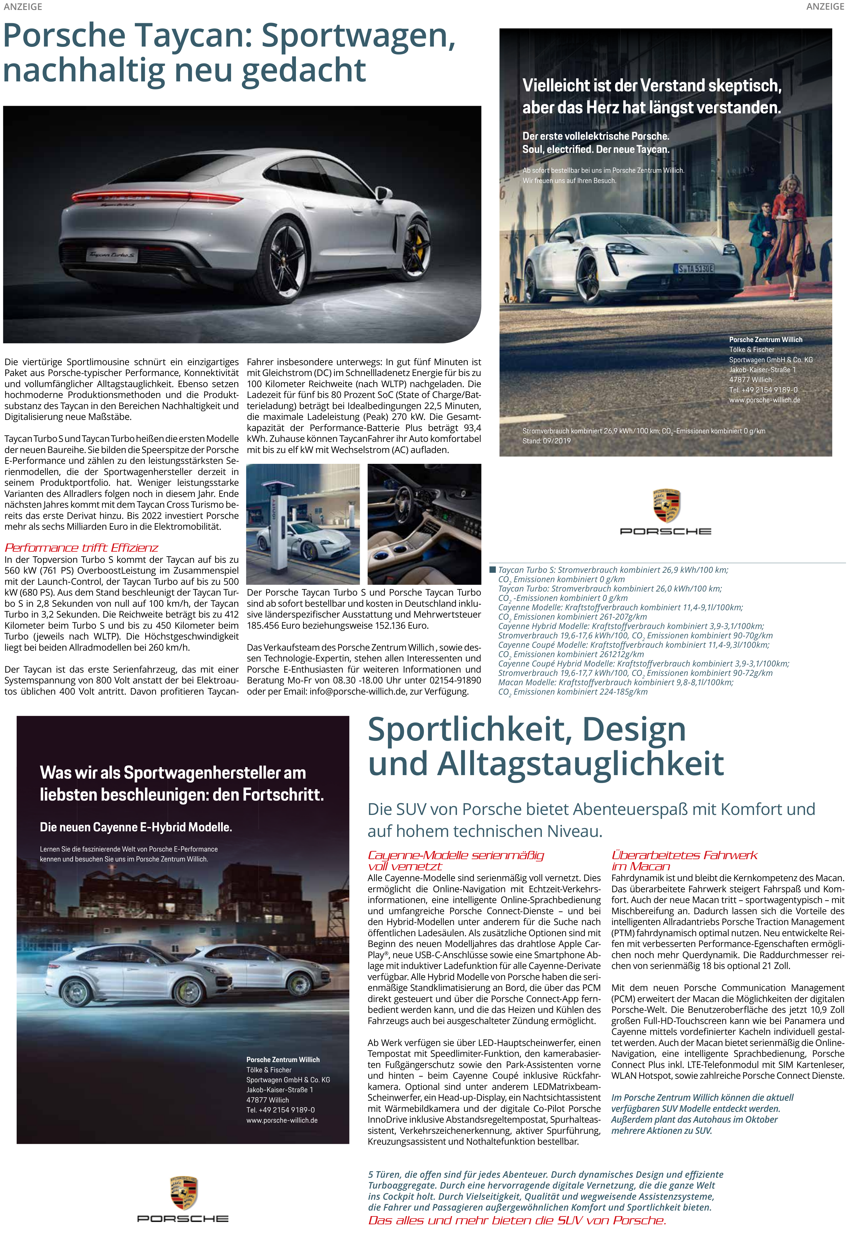 Porsche Zentrum Willich Tölke & Fischer Sportwagen GmbH & Co. KG Porsche Zentrum Willich Tölke & Fischer Sportwagen GmbH & Co. KG
