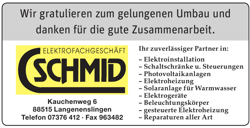 Schmid Schmid