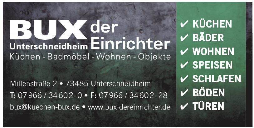 Bux der Einrichter Bux der Einrichter