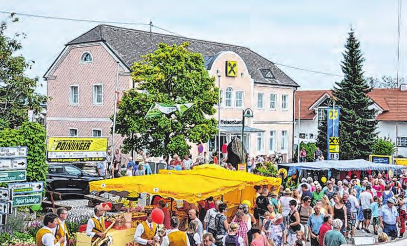 Am Kirtag ist viel los in der Gemeinde: ein Treffpunkt für Jung und Alt Foto: Gemeindeamt St. Aegid Am Kirtag ist viel los in der Gemeinde: ein Treffpunkt für Jung und Alt Foto: Gemeindeamt St. Aegid