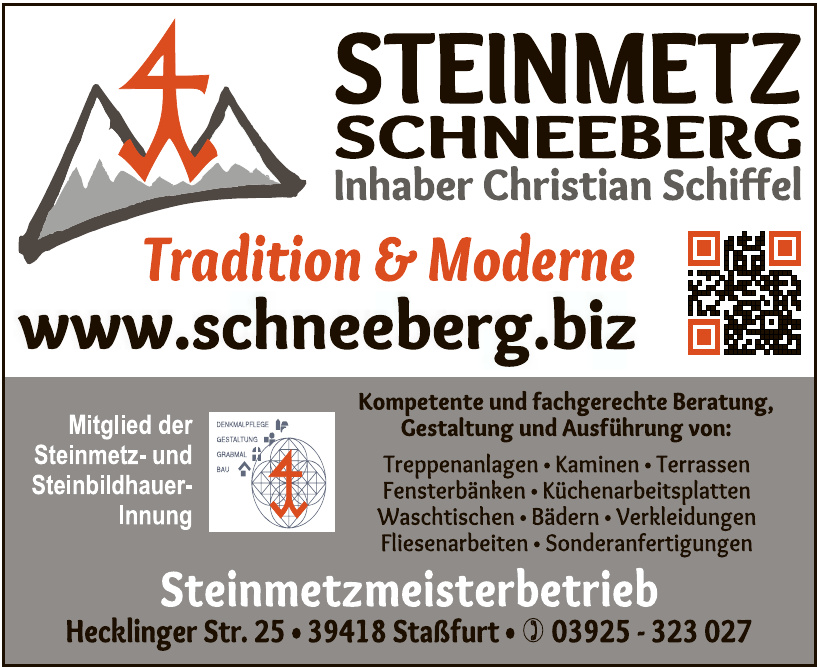 Steinmetz Schneeberg Steinmetz Schneeberg