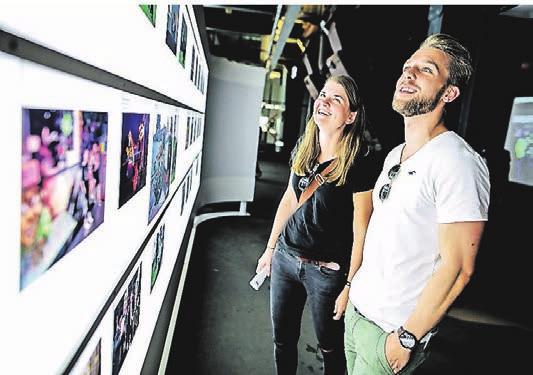 Sehen und staunen: Die Ausstellungen sind beeindruckend. Foto: Sven Lorenz Sehen und staunen: Die Ausstellungen sind beeindruckend. Foto: Sven Lorenz