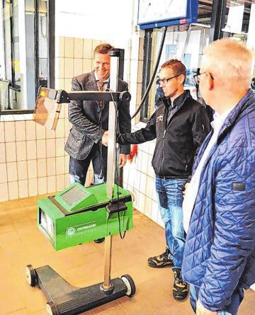 Beim Licht-Test steht der Sicherheitsaspekt an erster Stelle. Beim Licht-Test steht der Sicherheitsaspekt an erster Stelle.
