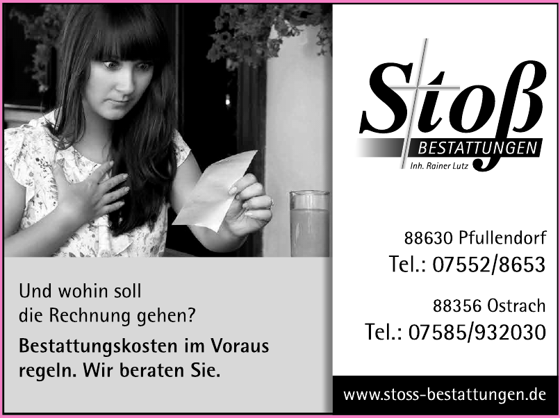 Bestattungen Stoß Inh. Rainer Lutz Bestattungen Stoß Inh. Rainer Lutz
