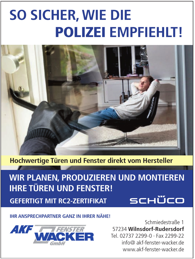 AKF Fenster Wacker GmbH AKF Fenster Wacker GmbH