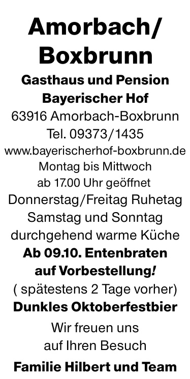 Gasthaus und Pension Bayerischer Hof