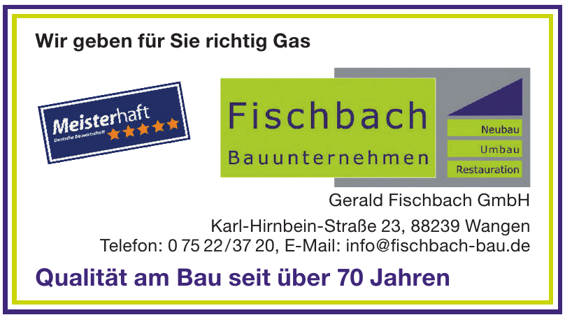 Gerald Fischbach GmbH Gerald Fischbach GmbH