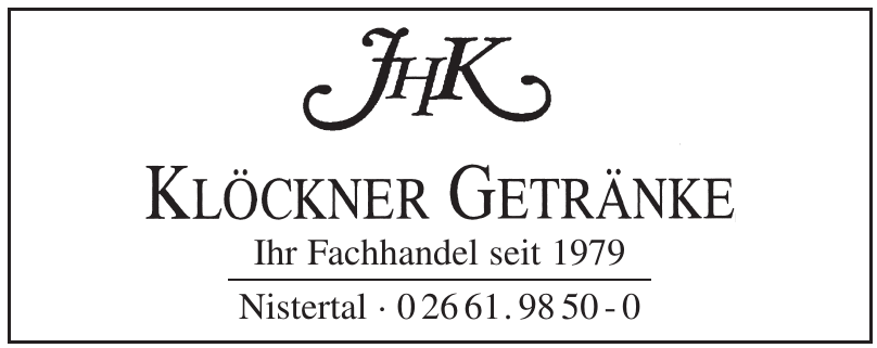 JHK Klöckner Getränke JHK Klöckner Getränke