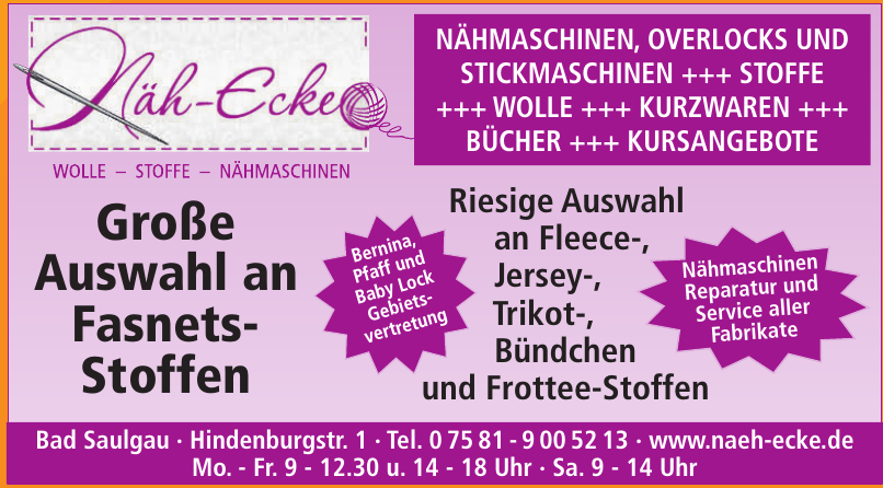 Näh Ecke Näh Ecke