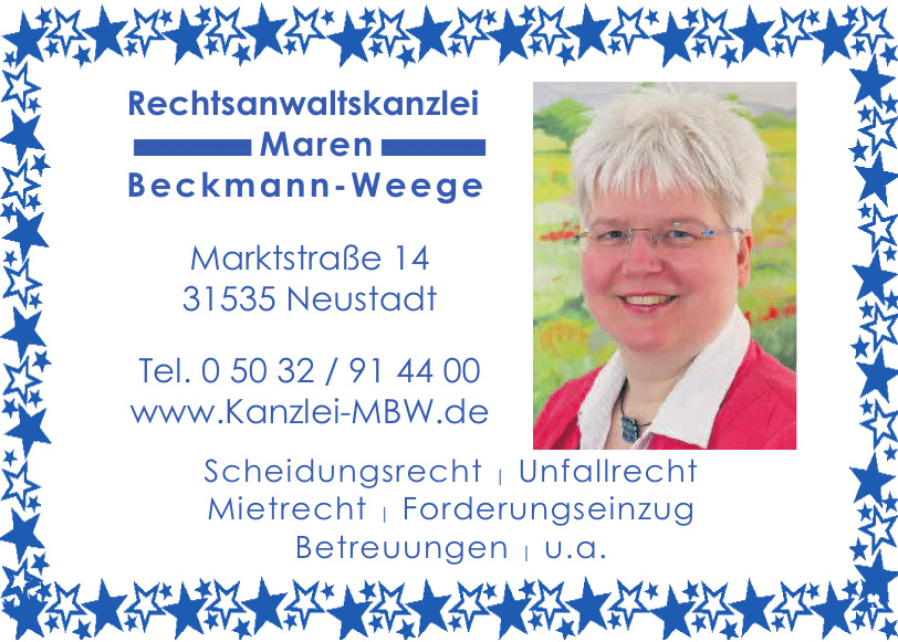 Rechtsanwaltskanzlei Maren Beckmann-Weege