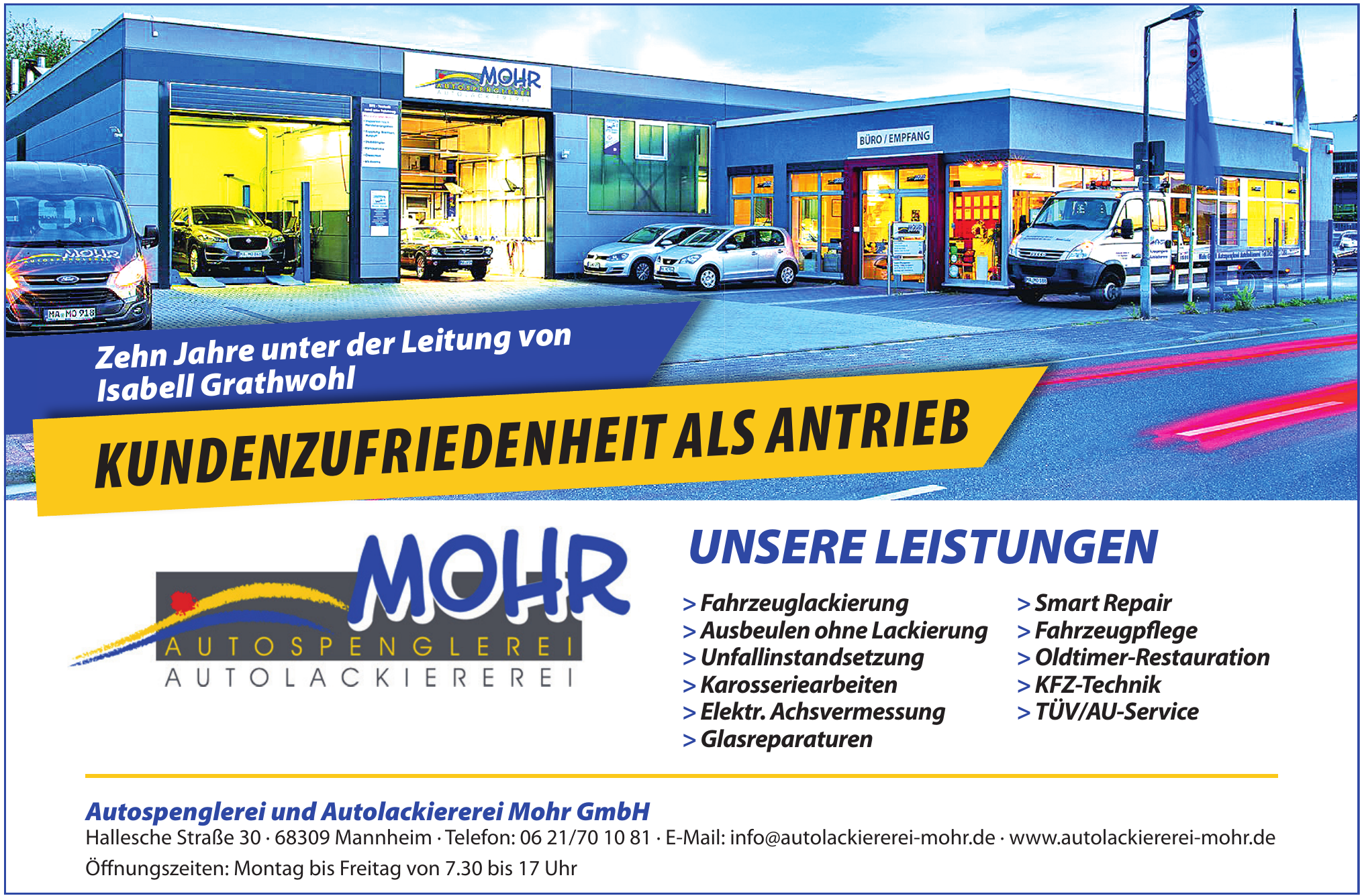 Autospenglerei und Autolackiererei Mohr GmbH Autospenglerei und Autolackiererei Mohr GmbH