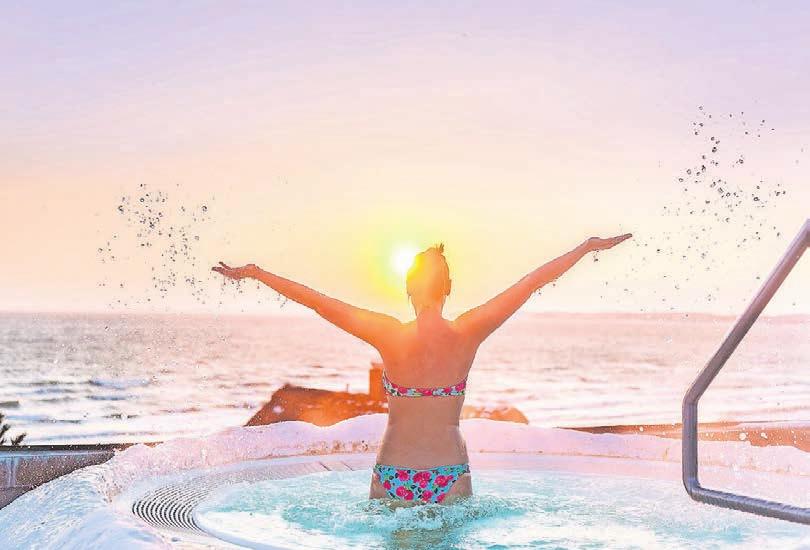 Wellness gehört natürlich auch zu den Wintererlebnissen an der Ostsee Wellness gehört natürlich auch zu den Wintererlebnissen an der Ostsee