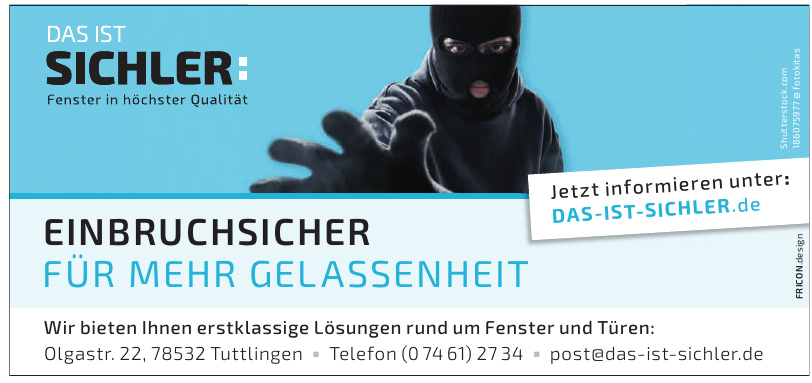 Das ist sichler Das ist sichler