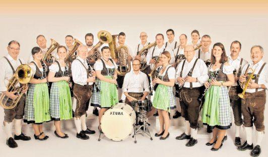 Böhmisch-Mährische Blasmusik erklingt am Pfingstmontag mit den Eiersheimer Musikanten. BILD: EIERSHEIMER MUSIKANTEN