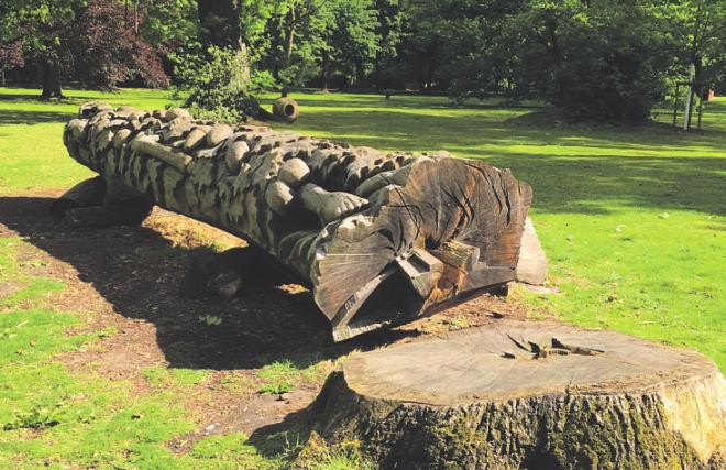 Vor Ort können die Skulpturen bestaunt werden. Bild: KRR Vor Ort können die Skulpturen bestaunt werden. Bild: KRR
