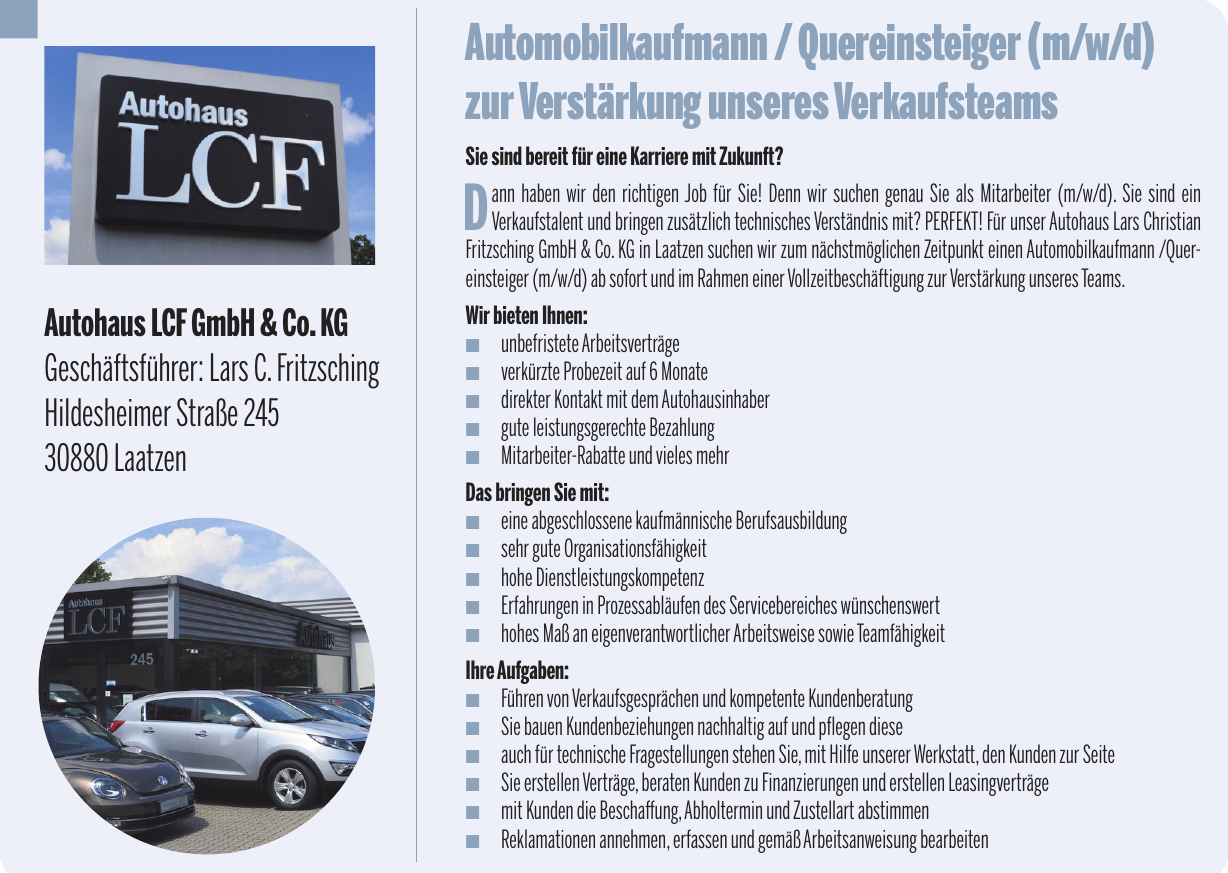 Autohaus LCF GmbH & Co.KG Autohaus LCF GmbH & Co.KG