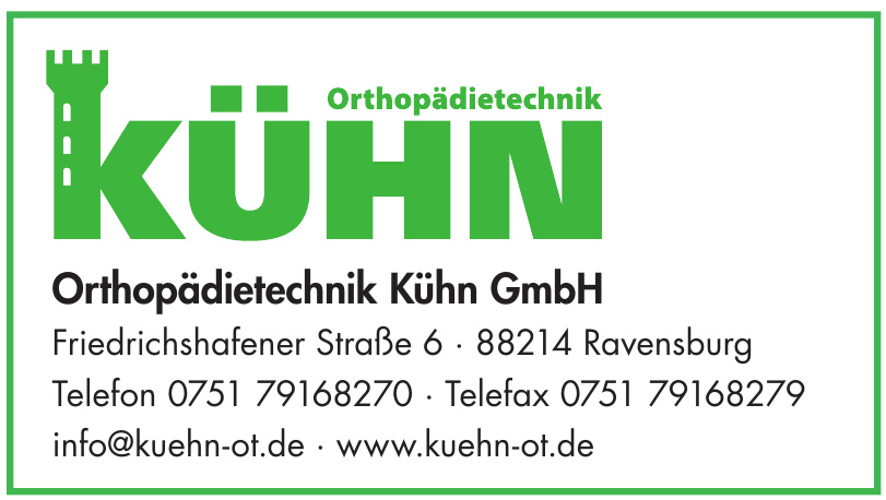 Orthopädietechnik Kühn GmbH Orthopädietechnik Kühn GmbH