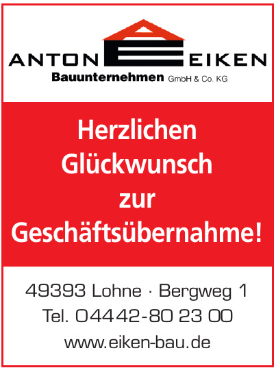 Anton Eiken Bauunternehmen GmbH & Co.KG