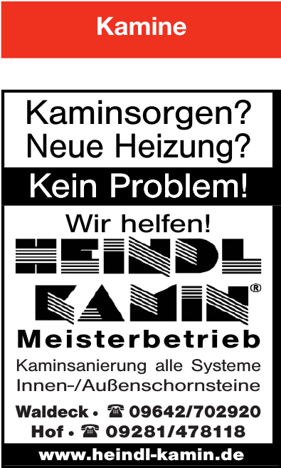 Heindl Kamin Meisterbetrieb Heindl Kamin Meisterbetrieb