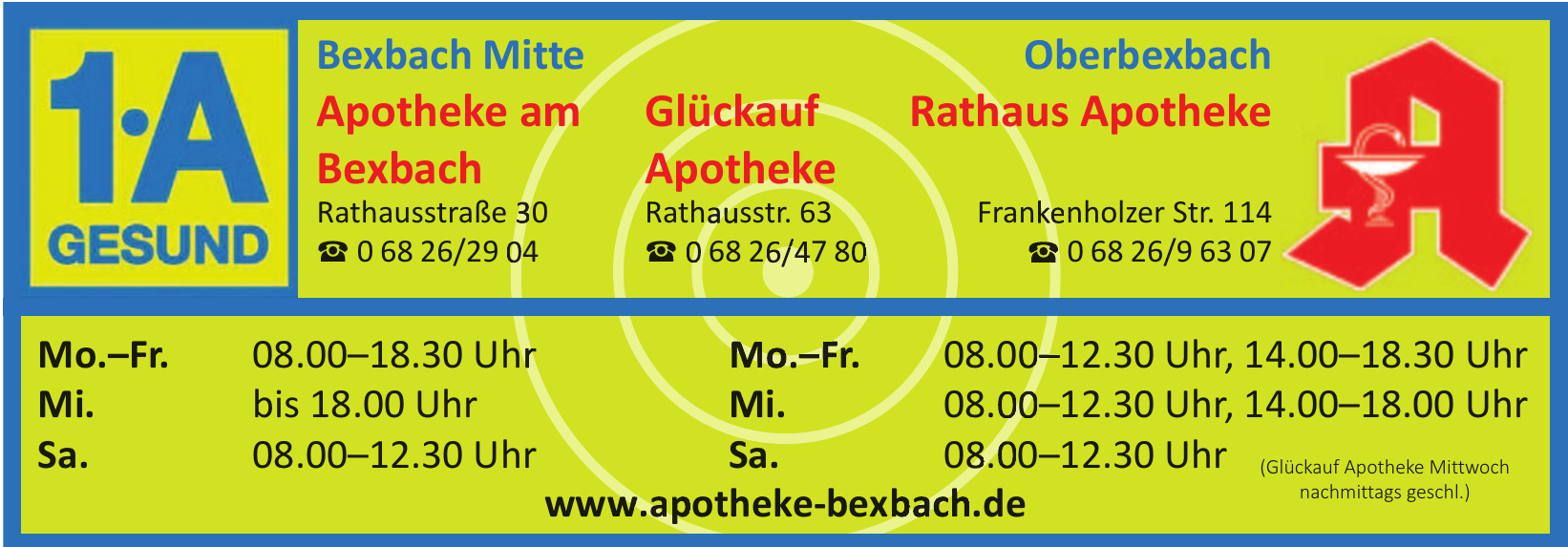Oberbexbach Rathaus-Apotheke Oberbexbach Rathaus-Apotheke