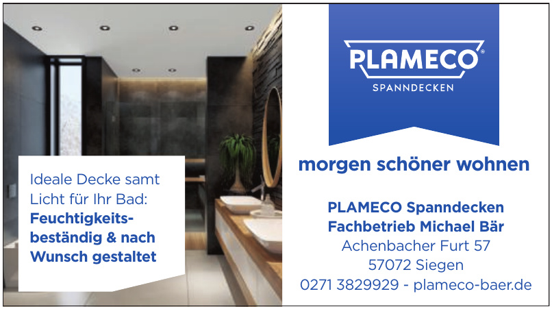 PLAMECO-Fachbetrieb Michael Bär PLAMECO-Fachbetrieb Michael Bär