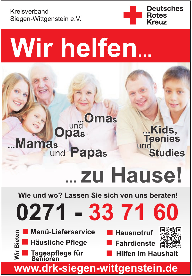 DRK Kreisverband Siegen-Wittgenstein e.V DRK Kreisverband Siegen-Wittgenstein e.V