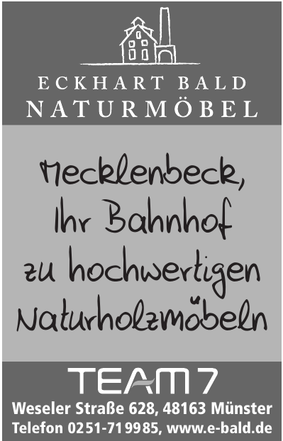 Eckhart Bald Naturmöbel Eckhart Bald Naturmöbel
