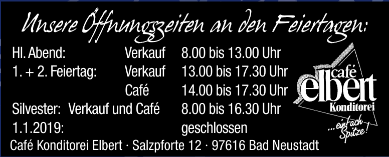 Café Konditorei Elbert Café Konditorei Elbert