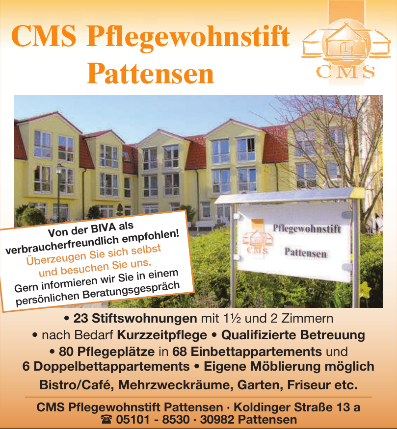 CMS Pflegewohnstift Pattensen CMS Pflegewohnstift Pattensen
