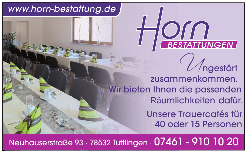 Horn Bestattungen Horn Bestattungen