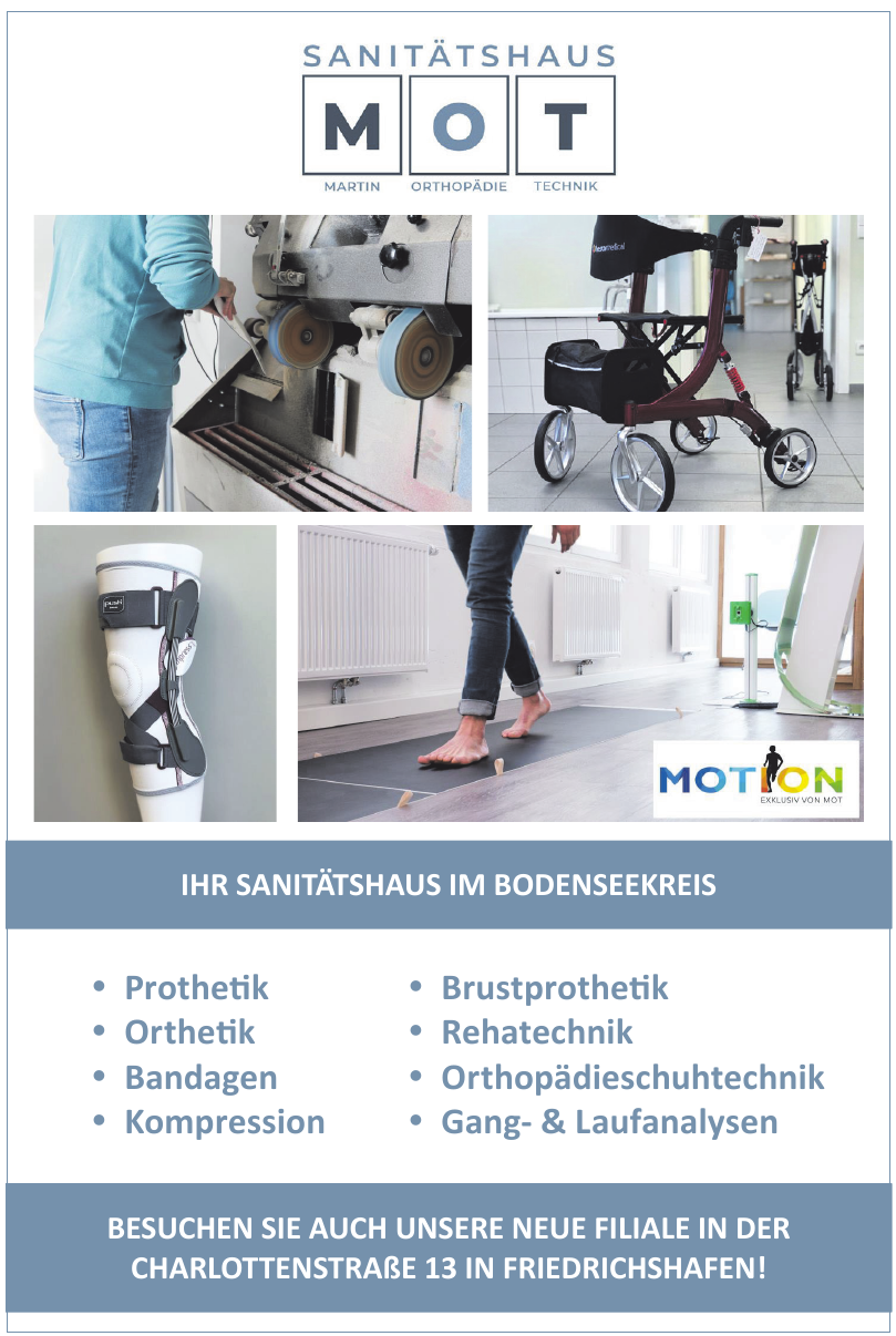 Sanitätshaus MOT in Friedrichshafen Sanitätshaus MOT in Friedrichshafen