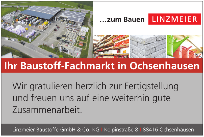 Linzmeier Baustoffe GmbH & Co. KG Linzmeier Baustoffe GmbH & Co. KG