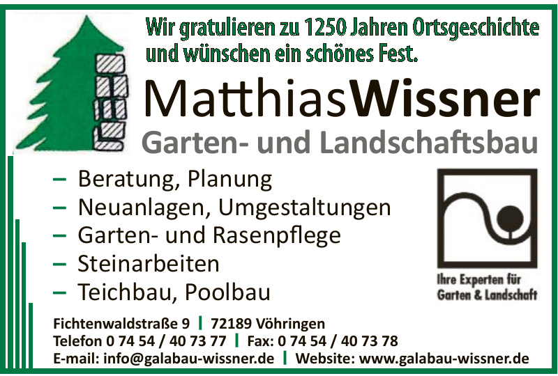 Garten- und Landschaftsbau Mathias Wissner
