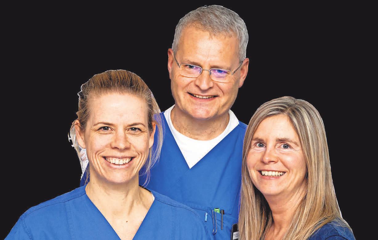 Ein eingespieltes Team: Dr. Anja Bossow, Dr. Heiner Müller und Dr. Anne Koenen (v. l.). Ein eingespieltes Team: Dr. Anja Bossow, Dr. Heiner Müller und Dr. Anne Koenen (v. l.).